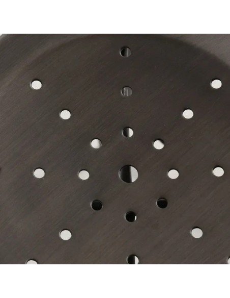 Tabouret snack métail vieilli