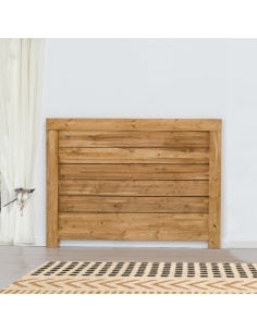 Tête de lit bois massif 160
