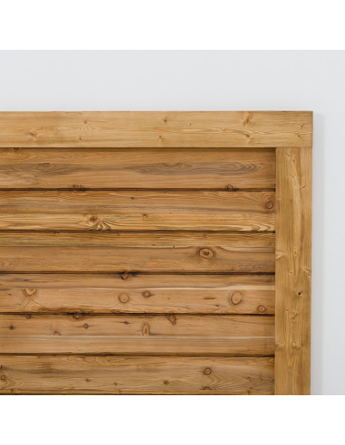 Tête de lit bois massif 160