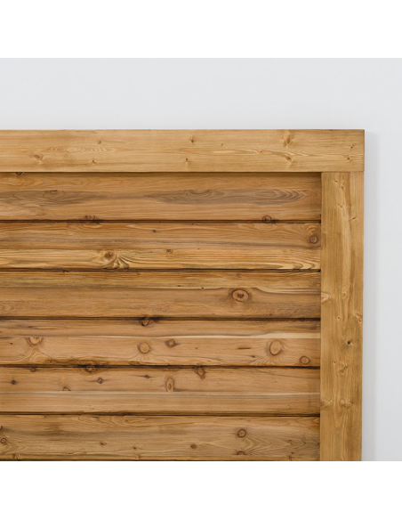 Tête de lit bois massif 160