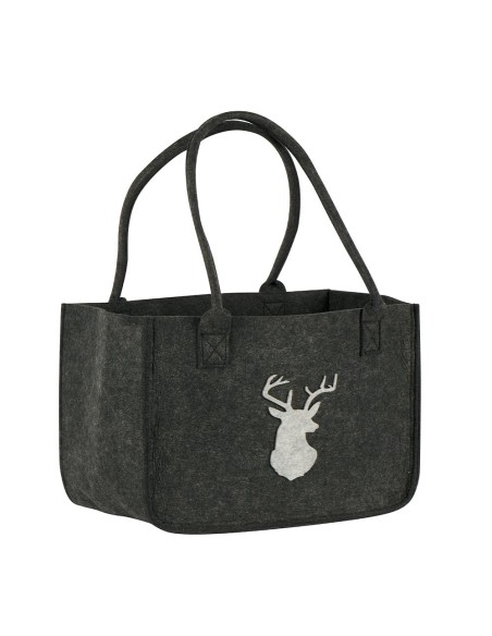 Panier tête de cerf en feutrine