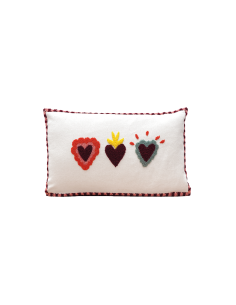 Coussin Influence Ex-voto rouge
