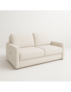 Canapé convertible Willy Couchage 140 Matelas 18cm