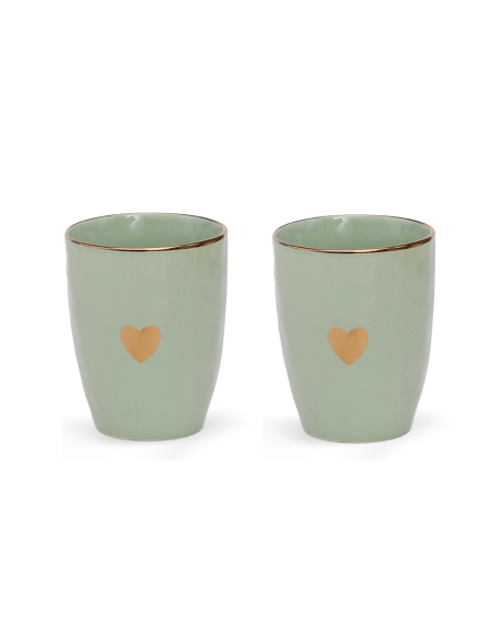 Set de 2 gobelets matins calins matcha
