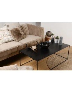 Table basse en métal rectangulaire de 110cm Expo Table basse en métal 2