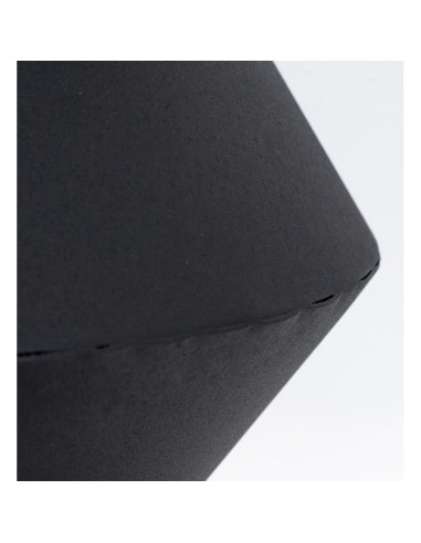 Bout de canapé en métal couleur noire