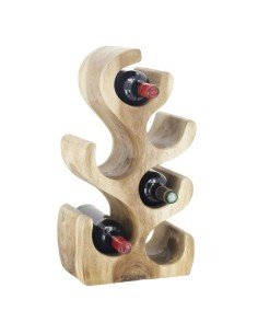 Porte-bouteilles en bois de suar