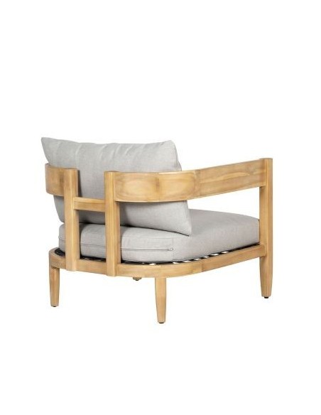 Fauteuil outdoor en acacia BORNEO