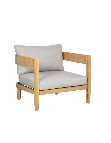 Fauteuil outdoor en acacia BORNEO