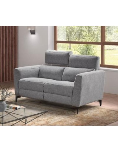 Canapé Fixe 3 Places Bombay Gris Chiné