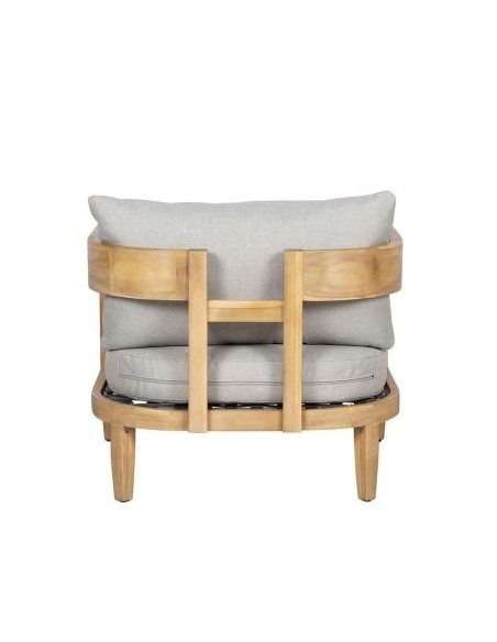 Fauteuil outdoor en acacia BORNEO