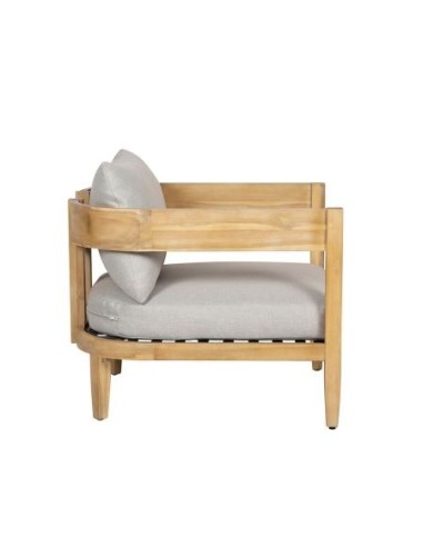 Fauteuil outdoor en acacia BORNEO