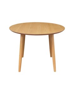 Table repas D100 cm placage chêne