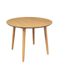 Table repas D100 cm placage chêne 2