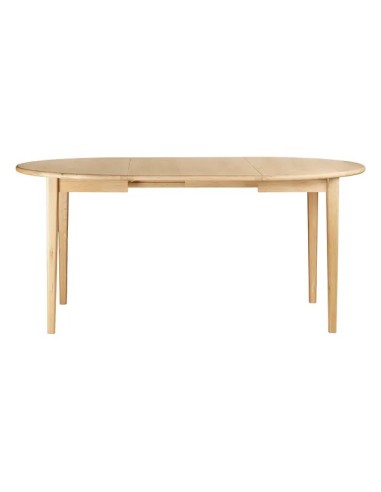 Table repas 110cm avec allonge chêne naturel