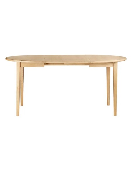 Table repas 110cm avec allonge chêne naturel