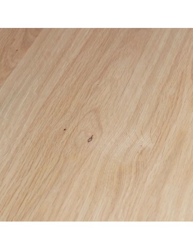 Table repas 110cm avec allonge chêne naturel
