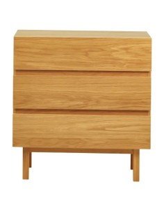 Commode 3 tiroirs naturel