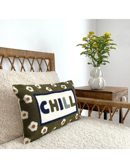 Coussin Influence Yoshi kaki