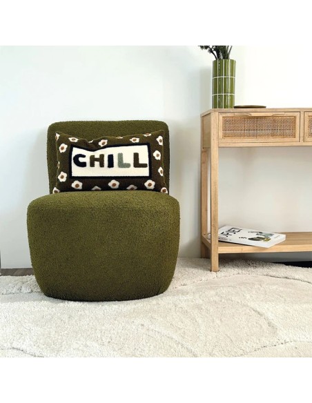 Coussin Influence Yoshi kaki