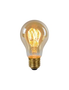 A60 - Ampoule filament - Ø 6 cm - LED Dim.  - Ambre