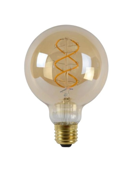 G95 - Ampoule filament - Ø 9,5 cm - LED - Ambre