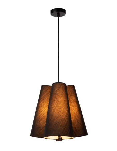 GREGORY - Suspension lin - Ø 34,3 cm - Noir