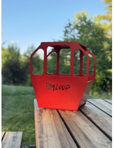 Télécabine métal rouge ANGELLIAUME