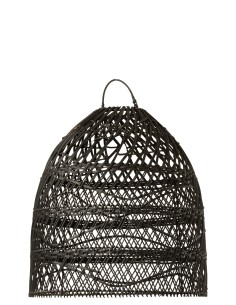 Abat-jour xxl rotin VAGUE noir