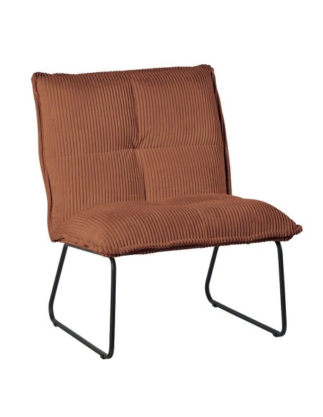 Fauteuil CALVIN rouille