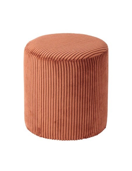 pour velours côtelé rouille