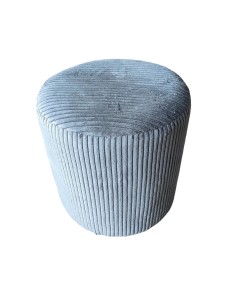 pour velours côtelé bleu