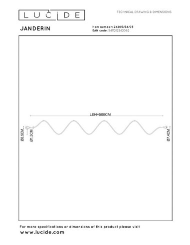 JANDERIN - Applique murale modulable