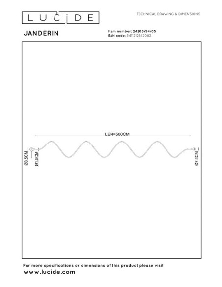 JANDERIN - Applique murale modulable