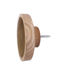 patère peau et chêne naturel 2