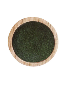 patère peau et chêne naturel