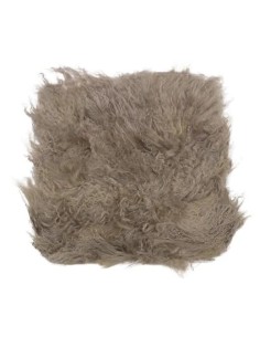 Coussin d'assise mouton cheveux bouclés
