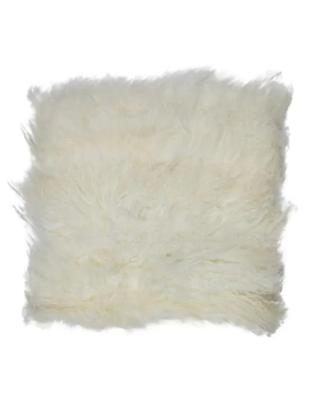 Coussin d'assise mouton cheveux bouclés