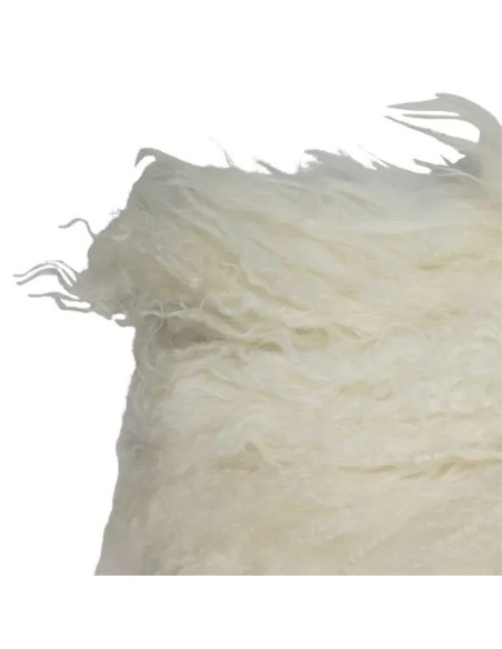 Coussin d'assise mouton cheveux bouclés