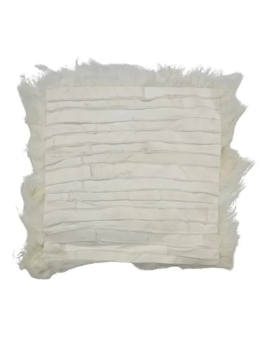 Coussin d'assise mouton cheveux bouclés