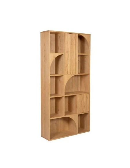 Bibliothèque 10 niches 2 portes   ARTY-BIB200