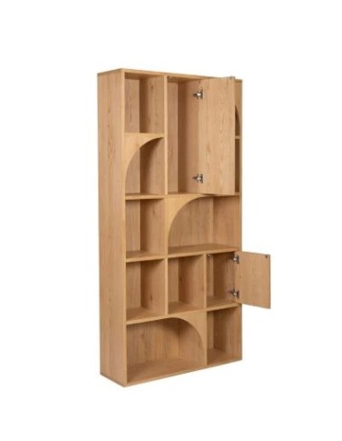 Bibliothèque 10 niches 2 portes   ARTY-BIB200