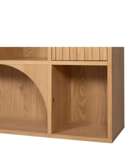 Bibliothèque 10 niches 2 portes   ARTY-BIB200