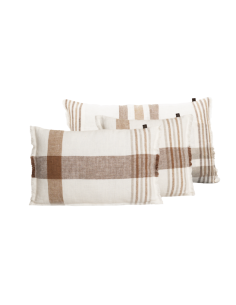 Coussin AALBORG tabac 40 x 60 cm