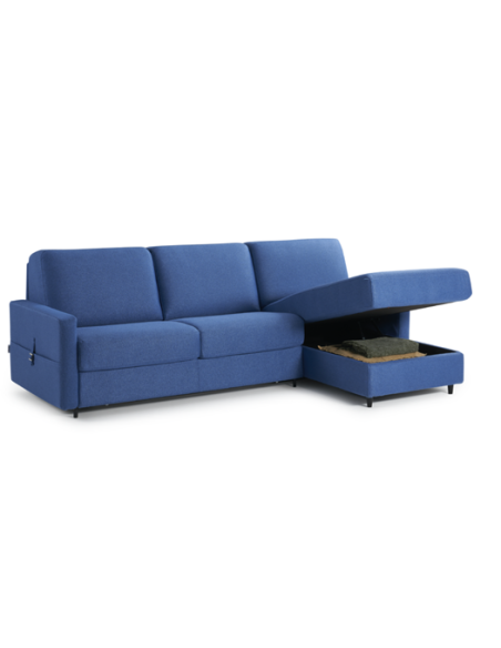 Canapé d’Angle convertible - Méridienne avec coffre de rangement