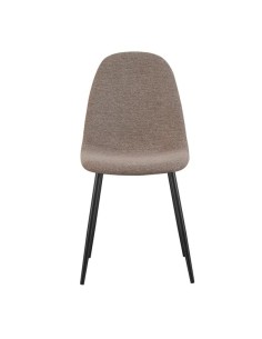 Chaise repas tissu taupe