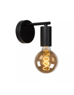 LEANNE - Applique murale - 1xE27 - Noir