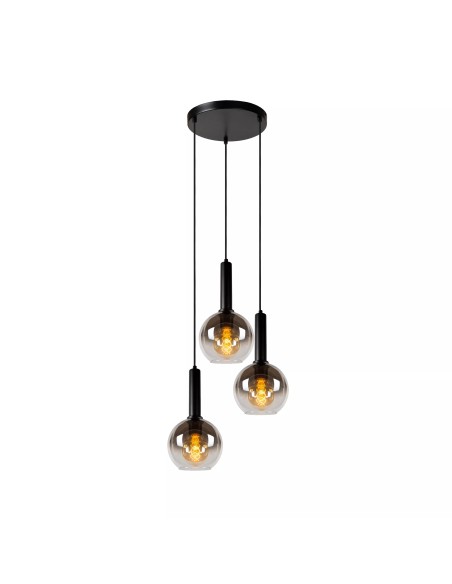 MARIUS - Suspension - Ø 48,5 cm - 3xE27 - Noir