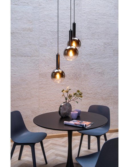 MARIUS - Suspension - Ø 48,5 cm - 3xE27 - Noir