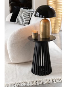 Petite Table Vincent Bois De Manguier Noir 2